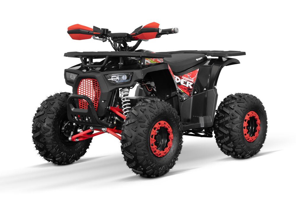 Dustrider 1500W elquad med LED og 4 hastigheter