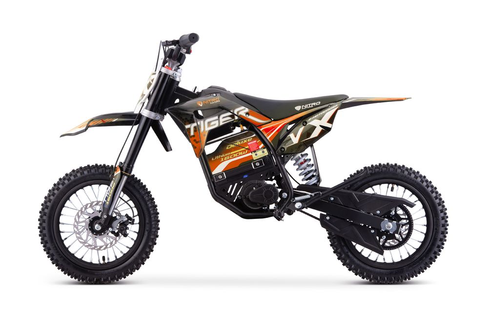 Nitro Tiger VX DLX 1600W 48V barnedirtbike 12