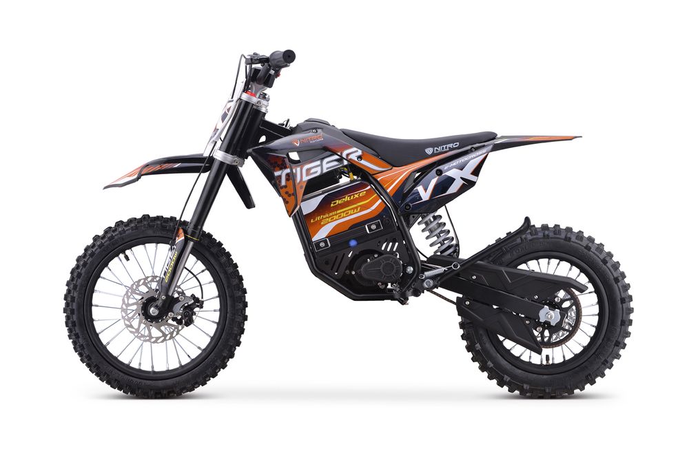Nitro Tiger VX DLX 2000W 60V Li-Ion barnedirtbike 14