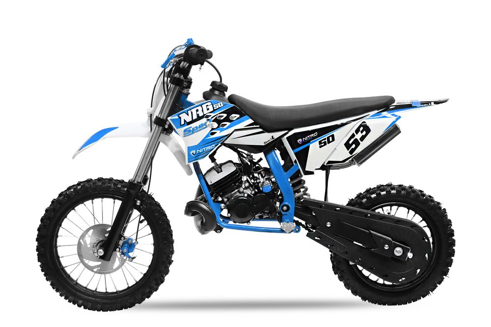 Nitro Motors NRG50 50cc 9hk barnedirtbike 14/12