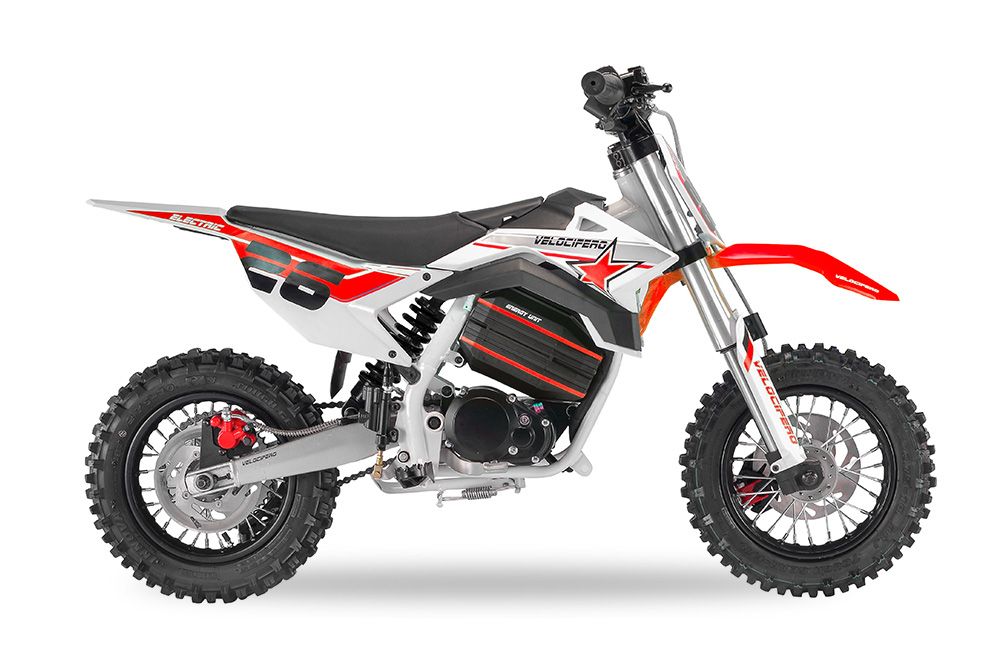 Velocifero Enduro 12/10 1000W dirtbike 60V barn