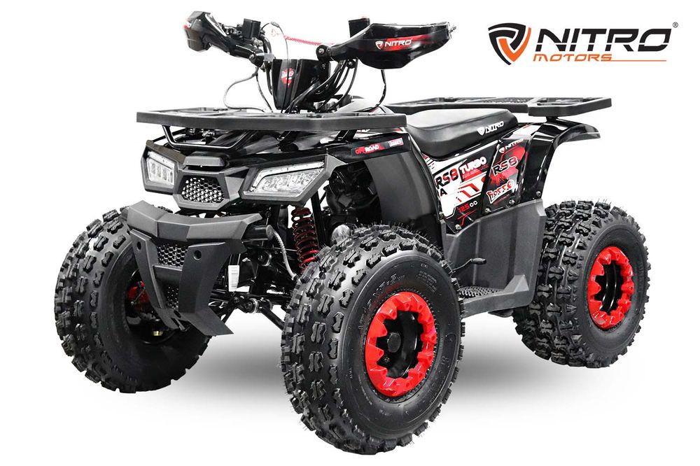 Rocco 125cc ATV automat m/revers, LED, alarm og e-start
