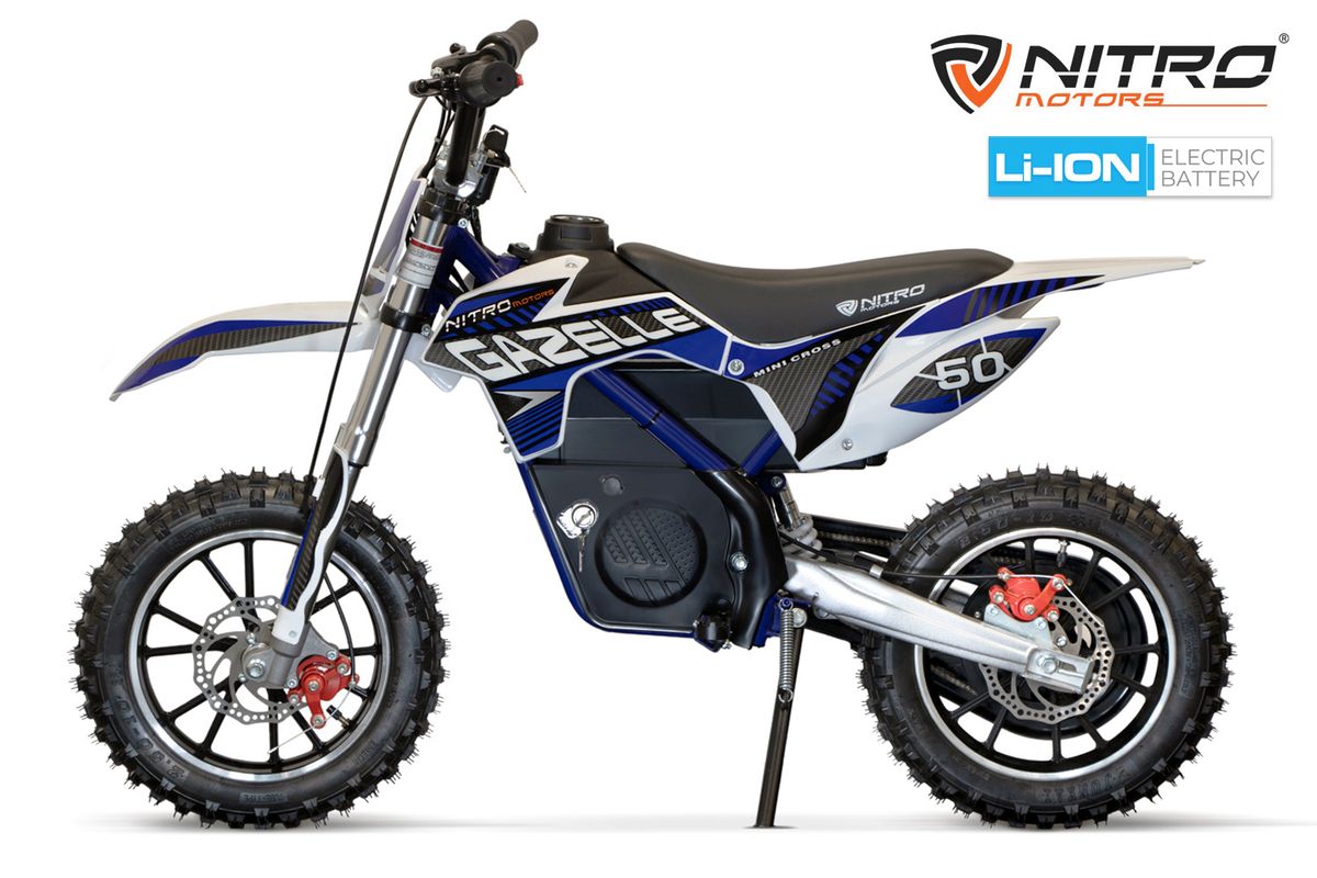 Nitro Motors Gazelle 550W DLX Li-ion el-dirtbike