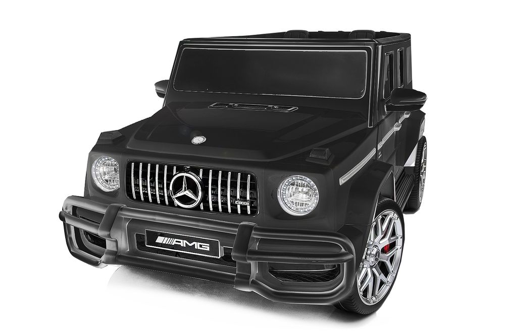 Mercedes G63 AMG barnebil 12V 4x4 med fjernkontroll og 2 seter
