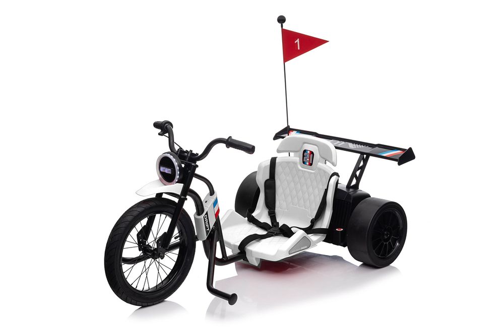 Drifting Bike el-trike 24V barn med 2x120W motorer