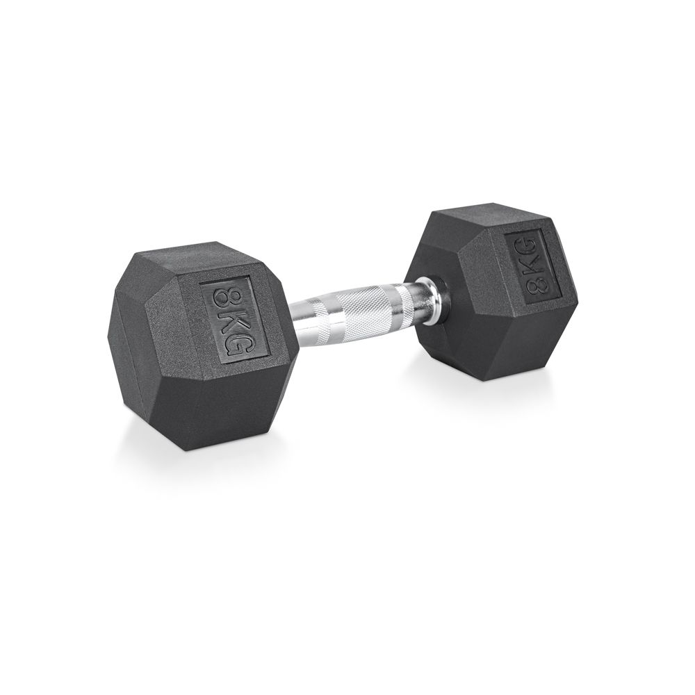 Hex Dumbbell TPU belegg inSPORTline Hexclusive 2 - 30 kg