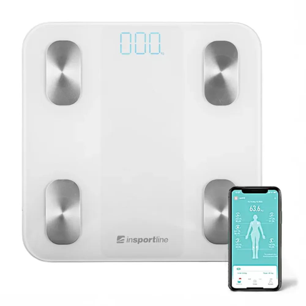 Smartvekt inSPORTline Syncale 20 kroppsanalyse