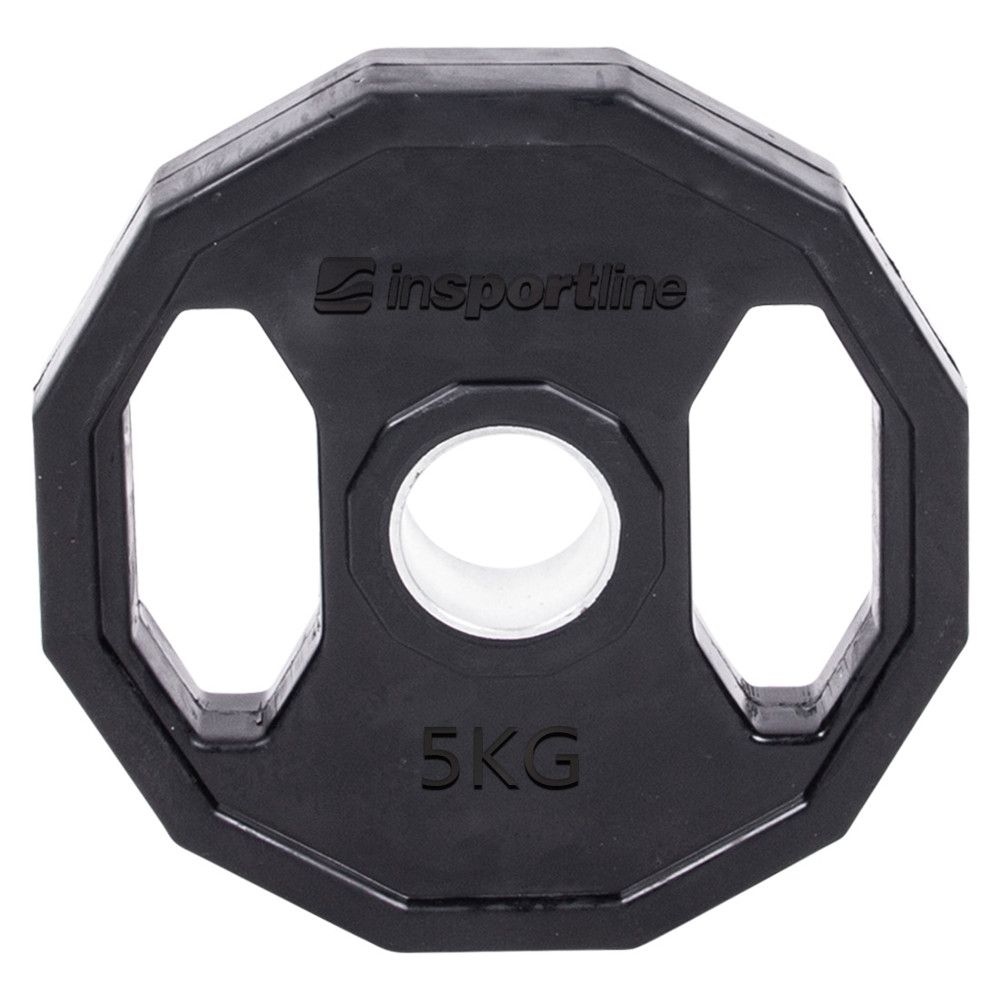 Vektskive 2,5 - 15 kg 50 mm gummibelagt Ruberton