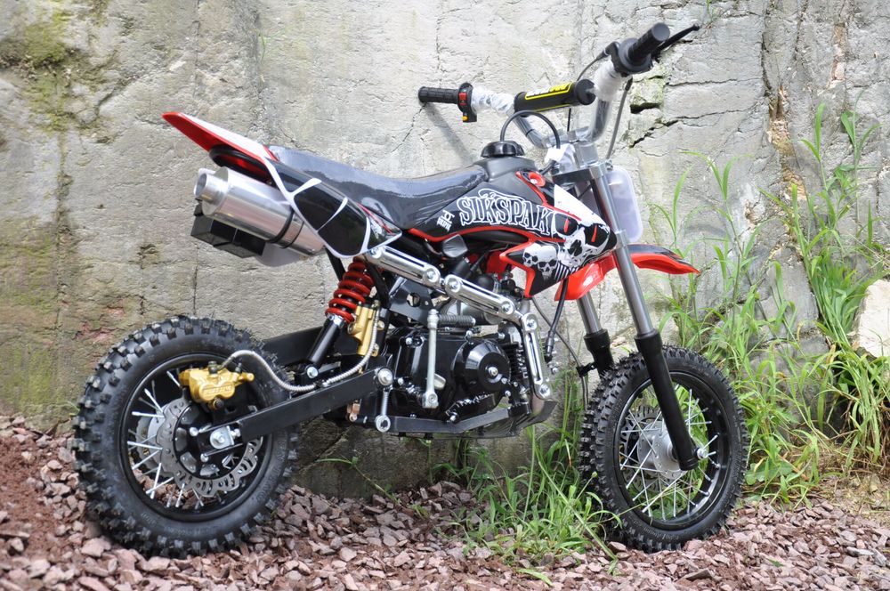 110cc halvautomat motorcrosser elstart