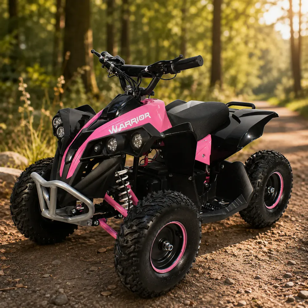 Azeno Warrior 1000W ATV for barn – 25 km/t - Rosa