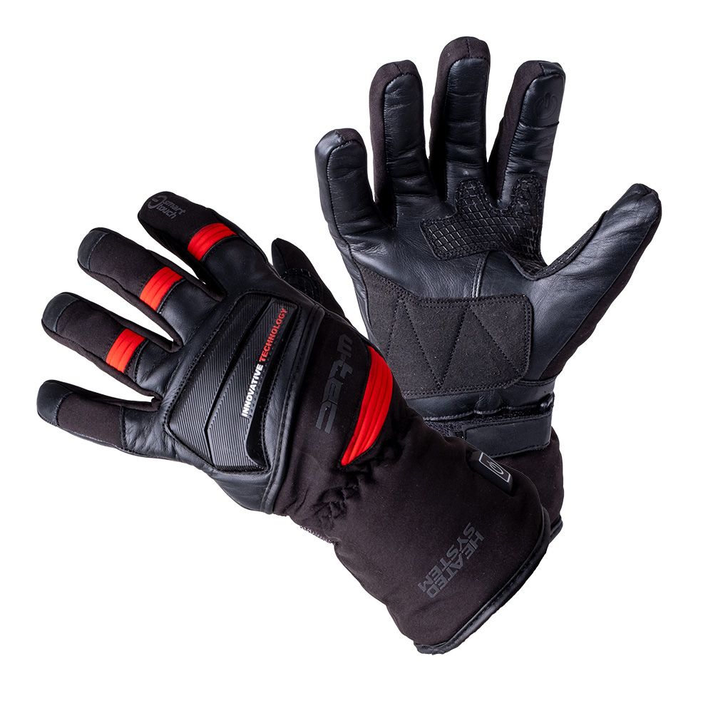 Oppvarmede Motorsykkel- og Sykkelhansker W-TEC HEATamo