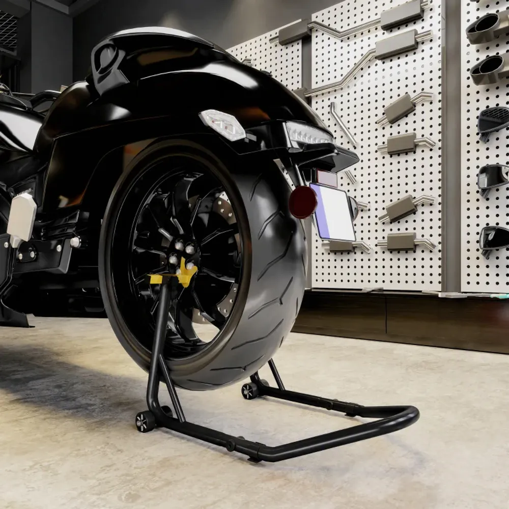 Universal bakhjulsstøtte motorsykkel – 544 kg
