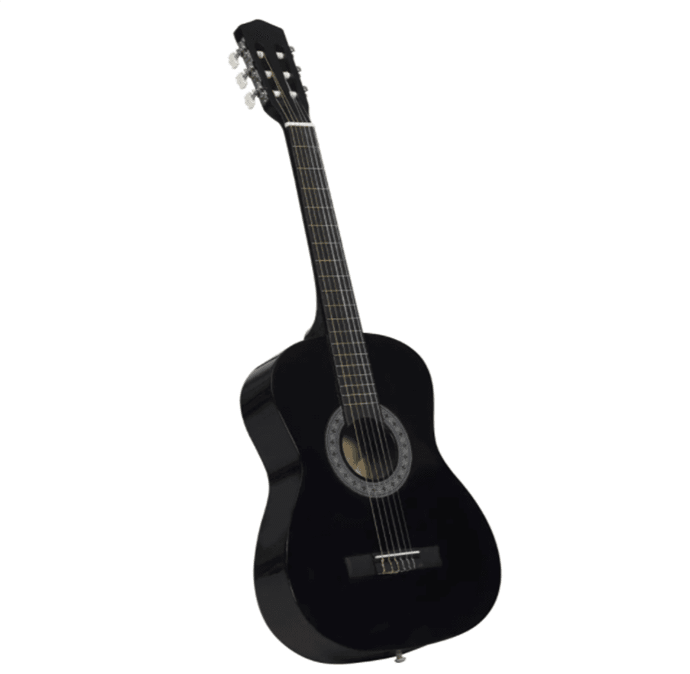 Klassisk gitar for nybegynnere med veske 3/4 36