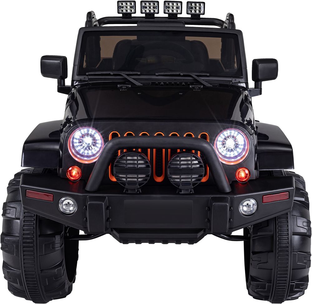 Elbil for barn offroad Jeep Adventure - sort