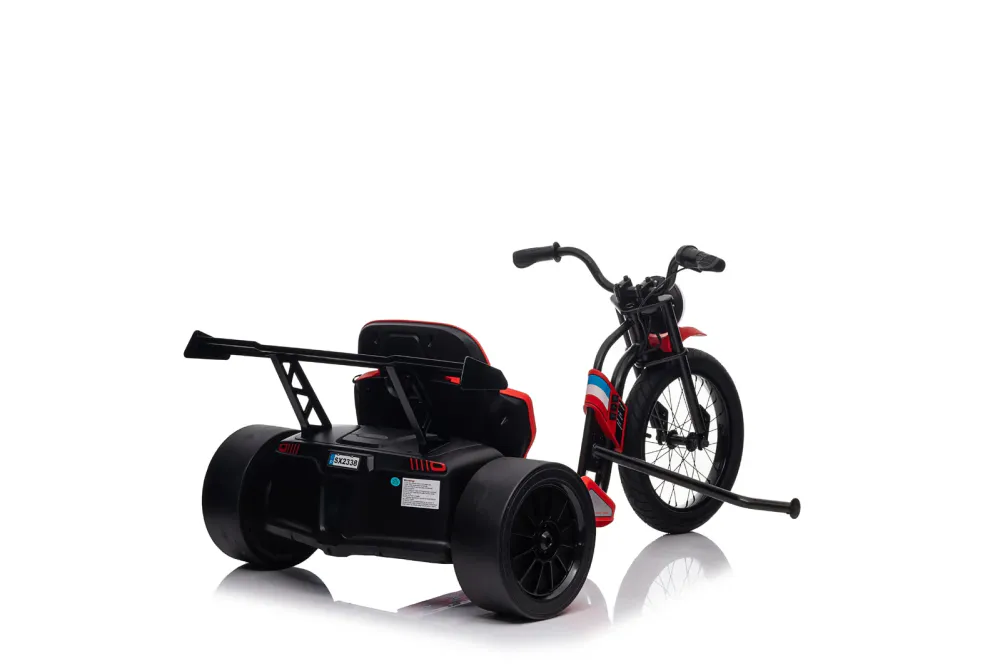 Drift-Trike Motorsykkel 500W 24V - 5-12 år