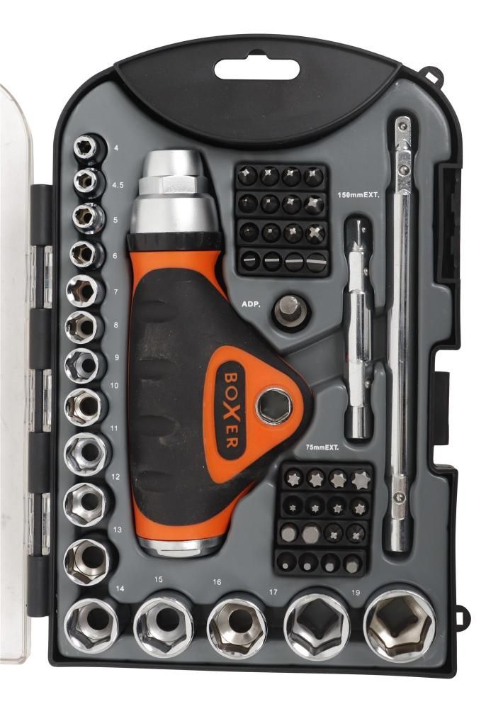 Boxer® piper og bitssett 52 deler