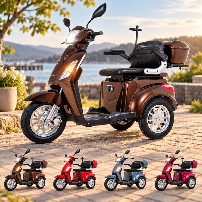 Hovedbilde Elektrisk Mobilitetsscooter Zorica LUKSUS - fargevalg