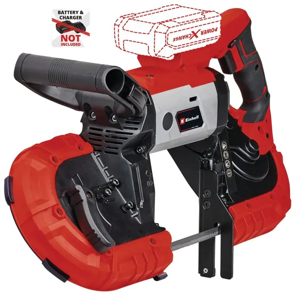 Einhell batteridrevet båndsag TE-MB 18/127 Li-Solo