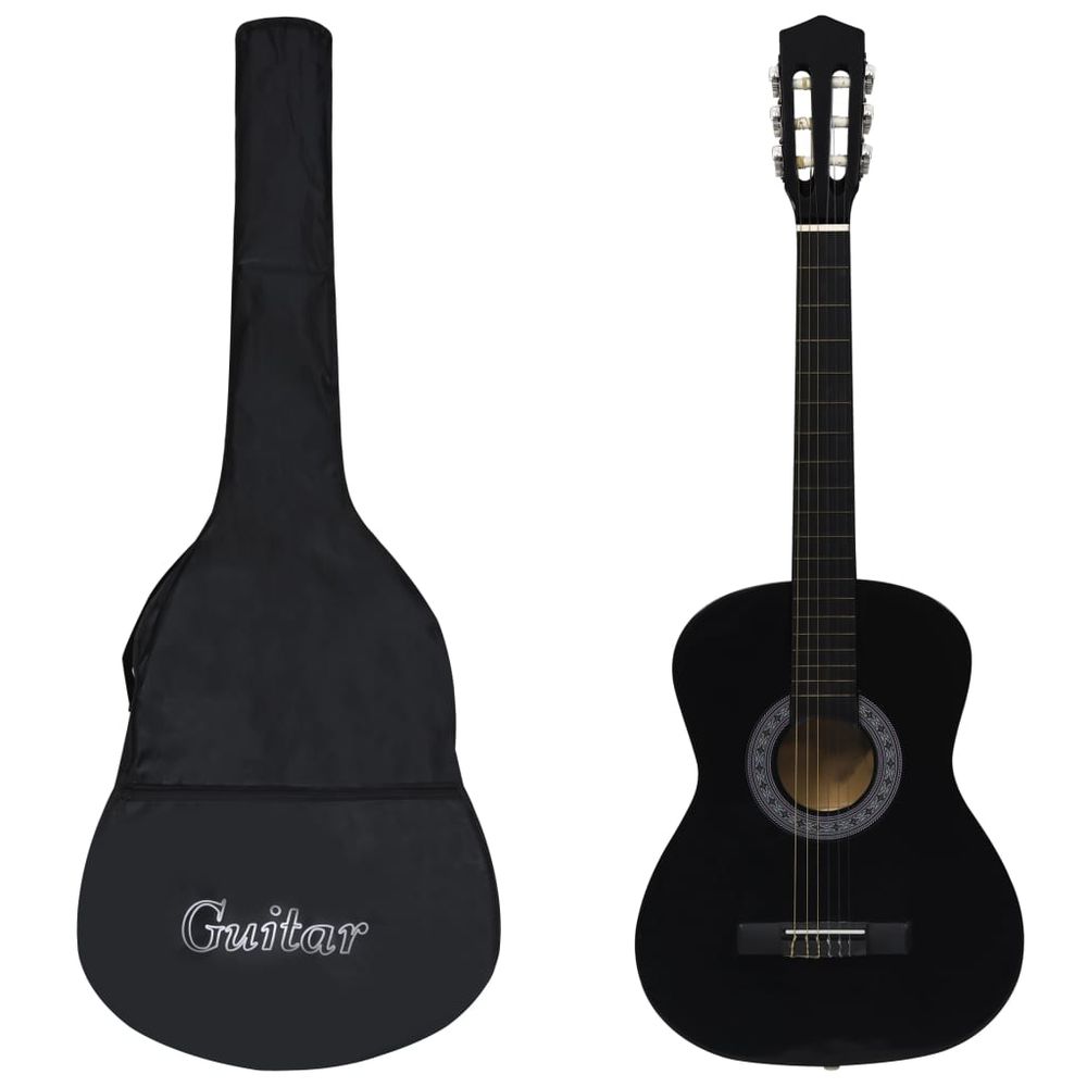 Klassisk gitar for nybegynnere med veske 3/4 36