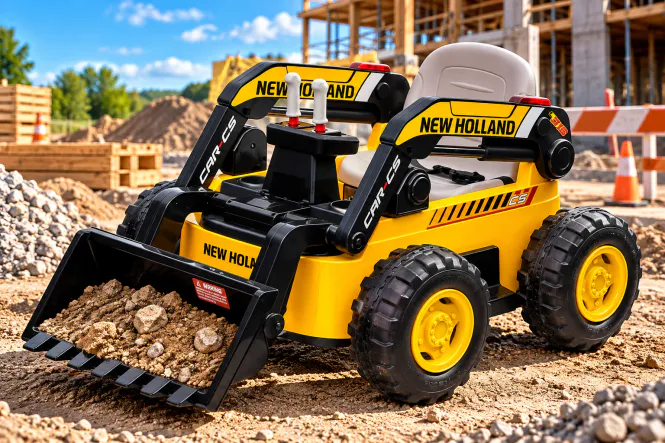 Hovedbilde NEW Holland 12V 300W Elektrisk Hjullaster for Barn – ...